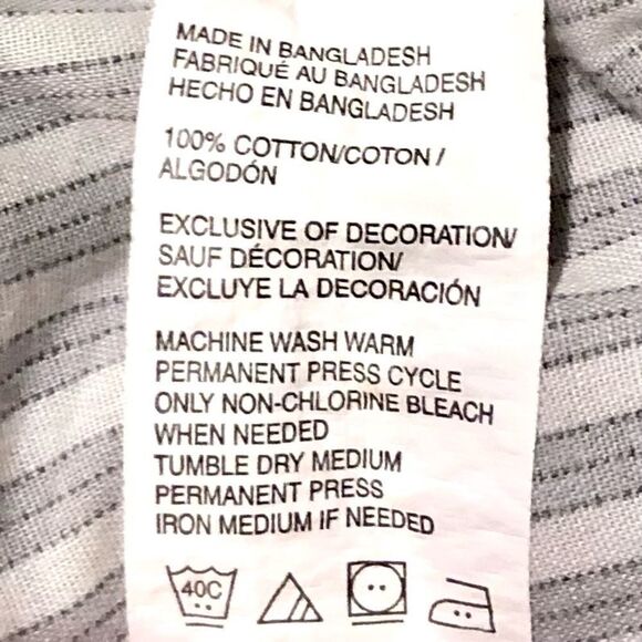 IZOD Saltwater Flat Front Slim Fit Chinos in Mocha Brown Men’s 33 - Picture 8 of 8